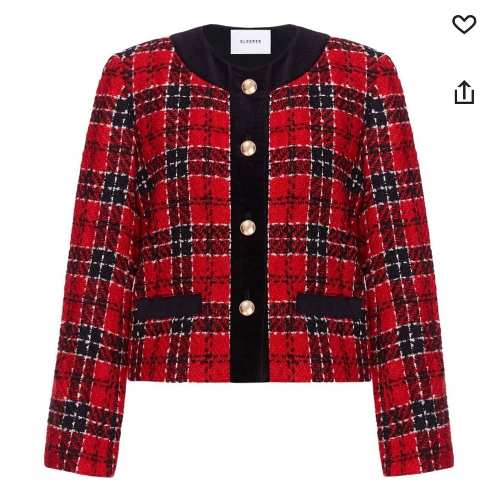 Sleeper Manhattan Tweed Jacket BNWT